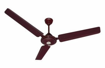 ACTIVA 390 Rpm 1200Mm High Speed Bee Approved 5 starss Rated Apsra Brown Ceiling Fan