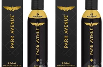Park Avenue Men Regal No Gas Premium Perfume Long Lasting Citrus Fragrance Spray 130Ml (Pack Of 2), Pack Of 1