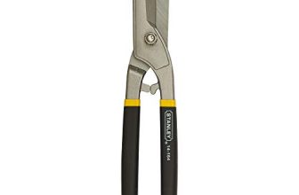 STANLEY 14-164 10”/250mm Tinsnips Without Spring (Silver and Black)