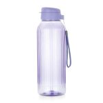 ATTRO Linear 1.5 L BPA-Free Plastic Water Bottle with Leak-Proof Flip-Top Cap, Easy to Carry Nylon Strap and Stylish Color for Daily Hydration- Purple