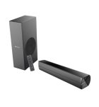 ZEBRONICS Juke BAR 100A Compact Soundbar with Subwoofer, 60W RMS Output, Powerful Bass, Glossy Design, HDMI ARC, Coaxial, Bluetooth 5.0, AUX, LED Indicator and Remote Control (Gray)