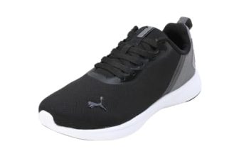 PUMA | Softride EcoGryph Men’s Running Shoes | Black-Cool Dark Gray | 11UK