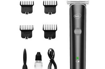 Pigeon Fair Beard IPX6 Trimmer for Men| Stainless Steel Blade| Rechargeable, USB C type Charging| Waterproof| 1.5 HR runtime| 1.5 HR charge time | 2 Years Warranty
