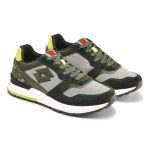 Lotto Men Tokyo Ginza Camo Jade Night Green Sneakers