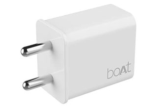 Boat WCD 20W Fast USB Charger, Overheat/Overcharge Protection for iPhone 16/15/14/13/12, Android, TWS etc. White