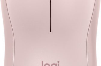 Logitech M240 Wireless Ambidextrous Optical Mouse(Rose)