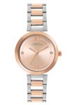 French Connection Rose Gold Sunray Dial Analogue Watch for Women – FCN01C