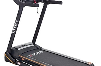 INALSA Motorized Treadmill for Home(4.0HP Peak) FFTM 250 AI-12 Preset Programs,LCD Panel Semi Automatic | Hydraulic Folding,3 Section Auto Incline,(Free Installation Assistance)|FITTYFY Range