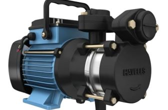 Havells Monoblock Water Pump DARIYA10 (1 HP) | Copper Winding, High Flow Rate, 180-260 V Range | Overheat Protection, Durable, Rust Resistant | for Home, Apartments, Fountain | 1 Yr Warranty