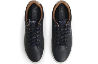 Pepe Jeans Kenton Court Navy Cupsole Sneakers
