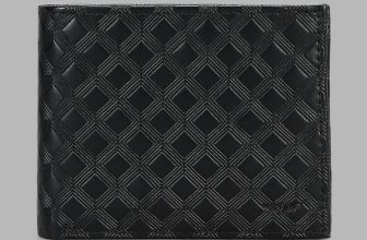 PARK AVENUE Men Black Genuine Leather Wallet(3 Card Slots)