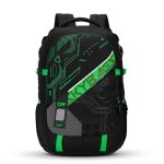 Skybags Vesper 40L Laptop Backpack with Rain Cover – Black
