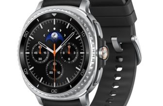 Samsung Galaxy Watch8 Classic (46mm Bluetooth, Black) with 3nm Processor | Dual GPS | Sapphire Glass & Stainless Steel | 5ATM & IP68 | BP, ECG, IHRN & Vascular Load Monitoring | Anti-oxidant Index