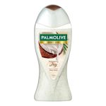 Palmolive Coconut Joy Body Wash, 250ml Crème Based Exfoliating Body Scrub based Bodywash Bottle, Apricot Seed ,Crushed Coconut & Jojoba Butter Extracts For Smooth Skin, PH Balanced Bodywash, Free Of Parabens And Silicones