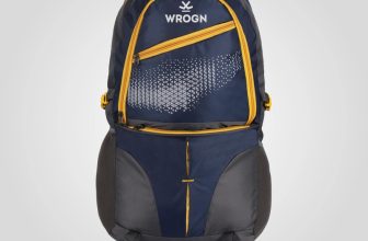 WROGN Laptop backpack spacy unisex backpack fits upto 16 Inches/college bag/school bag 55 L Backpack(Blue, Yellow)