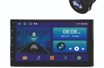 Modorwy Original QLED 9” Zlink Car Android Stereo | OS 13 | 1GB+32GB | Display Support Car Play & Android Auto | incl. AHD Rear Camera – 1 Year Warranty