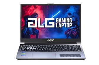 Acer ALG, Intel Core5-210H Processor, NVIDIA GeForceRTX 3050-6GB DDR6, 16GB RAM, 512GB SSD,Office 2024 + M365 Basic, FHD 15.6″, 144Hz, Windows 11 Home, Steel Gray, 1.99 KG, AL15G-53, Gaming Laptop