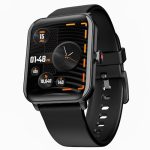 boAt Wave Fury Smart Watch(Active Black)