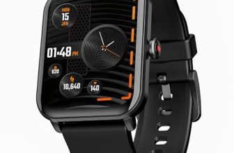 boAt Wave Fury Smart Watch(Active Black)