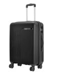 Safari Xylo 8 Wheels Medium 66cm Trolley Bag Hard Case Polypropylene 360 Degree Wheeling System Luggage,Recessed Lock, Trolley Bags for Travel, Suitcase for Travel, Black