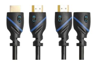 C & E Gold Plated 4K |HDMI Male to Male | HDMI Male to Female | COMBO PACK [ 20-Ft ] 2 Pack