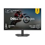 Dell SE2726HG 27″ (Smartchoice) FHD Gaming Monitor | 240Hz Fast IPS | 0.5ms Response | AMD FreeSync Premium | HDR10 | 99% sRGB | Eye Comfort Certified | HDMI 2.1 & DP 1.4 Ports | Tilt Stand | Black
