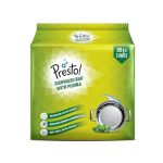 Amazon Brand – Presto! Dishwash Bar – Pudina | 200g | 5 Bars Each X Pack of 1 | Removes Tough Grease | Fresh Pudina Fragrance | Gentle on Hands