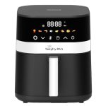 INALSA Air Fryer 5.5 ltr|1400 W with Air Crisp Technology|Air-Fryer with Digital Display|8 Preset Menu & Function Symbols|Air fry, Bake,Roast,Reheat,Dehydrate|Airfryer Recipe book(Tasty Fry D5.5)