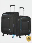SAFARI STAR 2 (Small 56cm | Medium 65cm) Expandable  Cabin & Check-in Set 4 Wheels – 26 inch