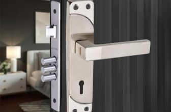 Milton 7 Inch Stainless Steel Two Tone Mortise Lock Set- MSS-489
