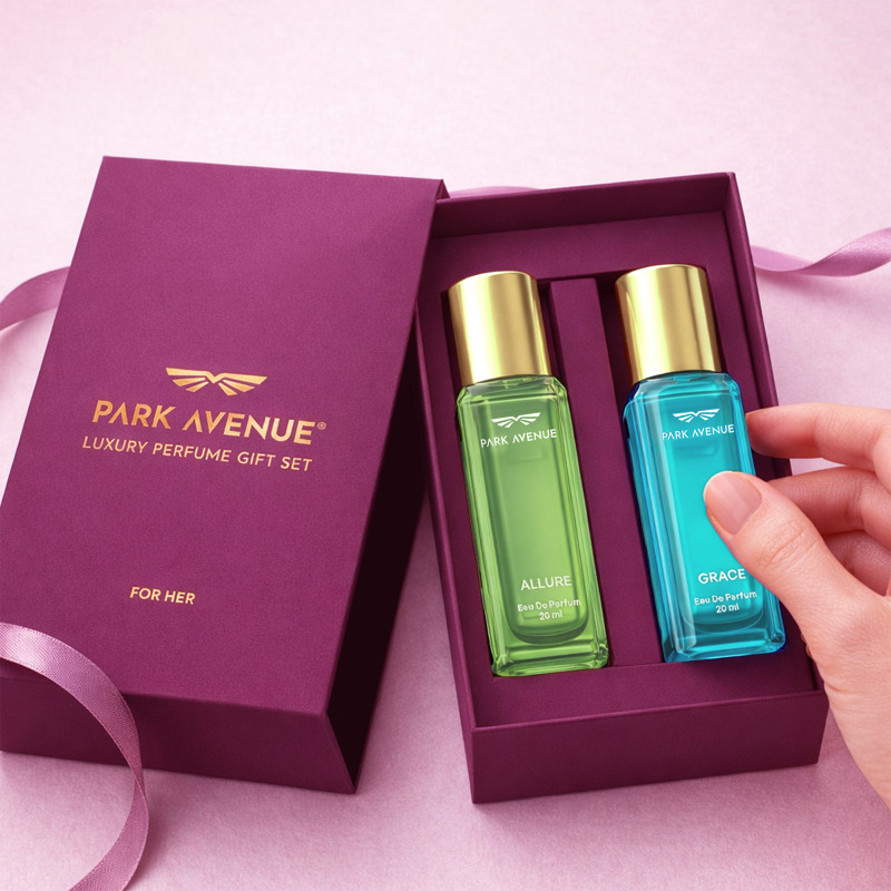 PARK AVENUE Luxury Perfume Gift Set – Allure & Grace Eau de Parfum  –  40 ml(For Women)