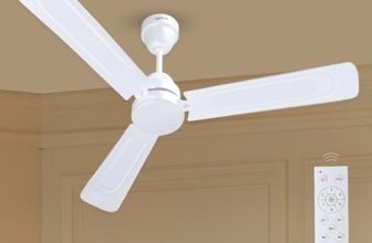 Lifelong 1200Mm Bldc Ceiling Fan For Home (48Inch)-35-Watt Smart Fan With 350 Rpm High Speed-Up To 60% Energy Saving 5-Star Rated Noiseless Fan-Remote Control Fans For Home Ceiling (Llcfbl903),Yellow