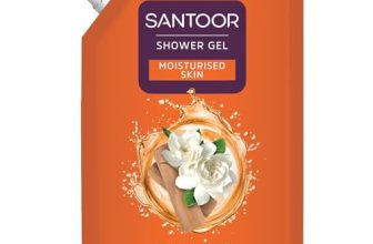 SANTOOR SHOWER GEL SANDALWOOD & GARDENIA 400ml