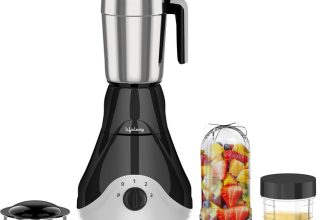Lifelong LLMG39 500 W Mixer Grinder(LLMG39 | 4 Jars | Black)