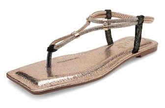 CROSS-STRAP SHIMMER