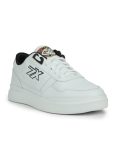 Liberty Leap7x NICOLAS-1E Lacing Casual Sneakers for Men with EVA Sole|PVC Upper|Memory Foam Insole|Stylish & Comfortable|Breathable, Lightweight & Flexibility|Shock Absorption (White – 43 EU)
