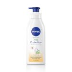 NIVEA Aloe Protection Body Lotion 400 ml | UVA UVB filters | 72H Moisturization| Aloe Vera Extracts | Dep Moisture Serum | Men and Women | All Skin Type