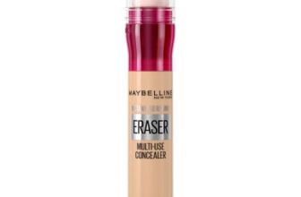 Maybelline New York Instant Age Rewind Dark Circles Treatment Concealer – Light, Packed with Goji Berry & Haloxyl, Bright & Refreshed eyes, Concealer that erase dark circles & fine lines | 6ml