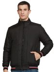 Amazon Brand – Symbol Men’s Bomber Regular Quilted Jacket (AW20-QB-SY-03_Black1_XL)
