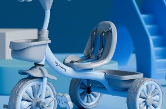 Lifelong Kids Tricycle with Eva Wheels, Bell and Storage Basket/Baby Trike/Age Group 2 Year to 5years/ Blue (LLKTC06)