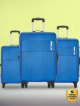 SAFARI STEALTH Set of 3 (Small 55cm | Medium 66cm | Large 75cm) 4W Cabin & Check-in Set 4 Wheels – 29 inch