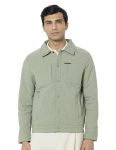 Qube By Fort Collins Men’s Regular Fit Lightweight Winter Jacket – Textured Fabric, Warm & Stylish Outerwear