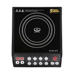 Cadlec CookFusion_5 2000W Induction Cooktop | 8 Cooking Modes, Auto Shut-Off, Over-Heat Protection, LED Display, BIS Approved, 2-Year Warranty | Black