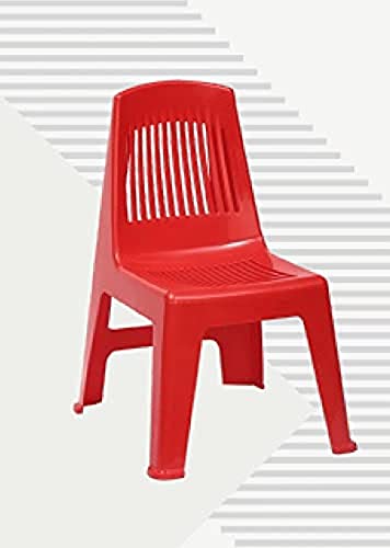 Nilkamal Strong and Durable Plastic CHR5027 Kids Study Chair – Red