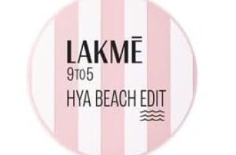 Lakme 9to5 Hya Matte, Beach Edit Cushion Foundation, C 280-Cool Tan, Matte Finish, Buildable Coverage, SPF 40, 12 gm