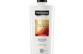 TRESemmé Smooth & Shine Conditioner 335ml | With Biotin & Argan Oil for Silky, Smooth Hair | Paraben Free Conditioner for Dry & Damaged Hair