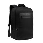 F Gear Kingsley 24L Premium Black Tech Laptop Backpack with Type-C Charging Port|2 Compartments, 1 Front Pockets & 1 Hidden Pocket|Fits 17-inch Laptop|Executive & Travel Bag|Men & Women