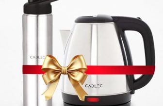 Cadlec 1.5L Electric Kettle & Stainless Steel Water Bottle Combo | Automatic Cut-Off | Multi-Use for Instant Noodles, Tea & Coffee, 2 Years Warranty | Kettle Combo Offer
