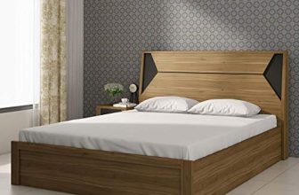 Home Centre Quadro Edge Queen Bed with Hydraulic Storage