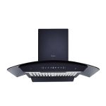 Whirlpool 90cm 1500 m3/hr Autoclean Baffle Filter Kitchen Chimney | Free Installation | 11 Years Warranty on Motor and 5 Years Comprehensive | CGBF PRO 903 HAC BK HOOD | Touch + Gesture Control| Black